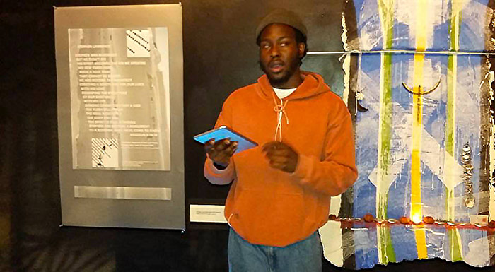 'SCULPTURE & SPOKEN WORD for STEPHEN LAWRENCE [13.9.74 - 22.4.93]'
